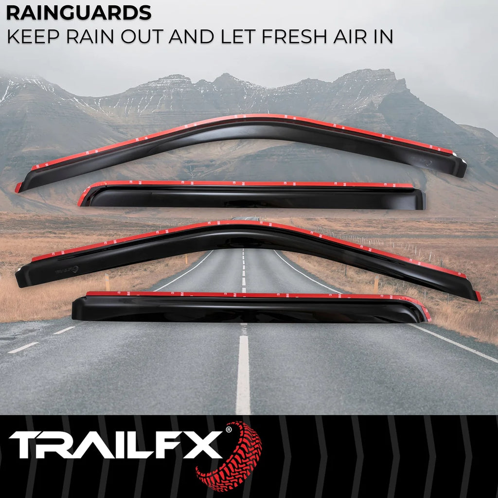 TrailFX Side Window Deflector 4975IC - Side View