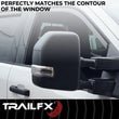 Load image into Gallery viewer, TrailFX Side Window Deflector 4975IC - Installation View