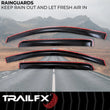 Load image into Gallery viewer, TrailFX Side Window Deflector 4995IC - Side View