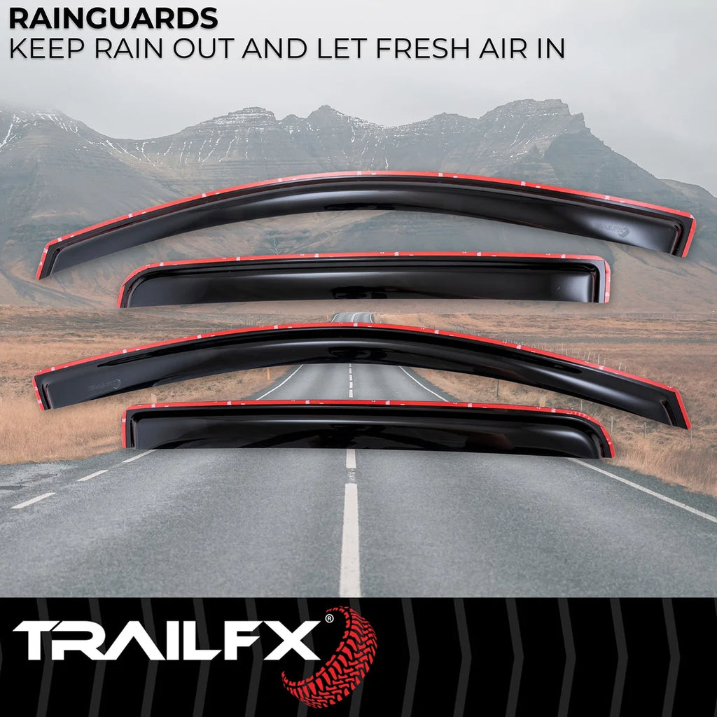 TrailFX Side Window Deflector 4995IC - Side View