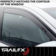 Load image into Gallery viewer, TrailFX Side Window Deflector 4995IC - Installation View