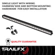 Load image into Gallery viewer, TrailFX Single Light W/Wrng Hrns 30SRSCM - Additional View 6