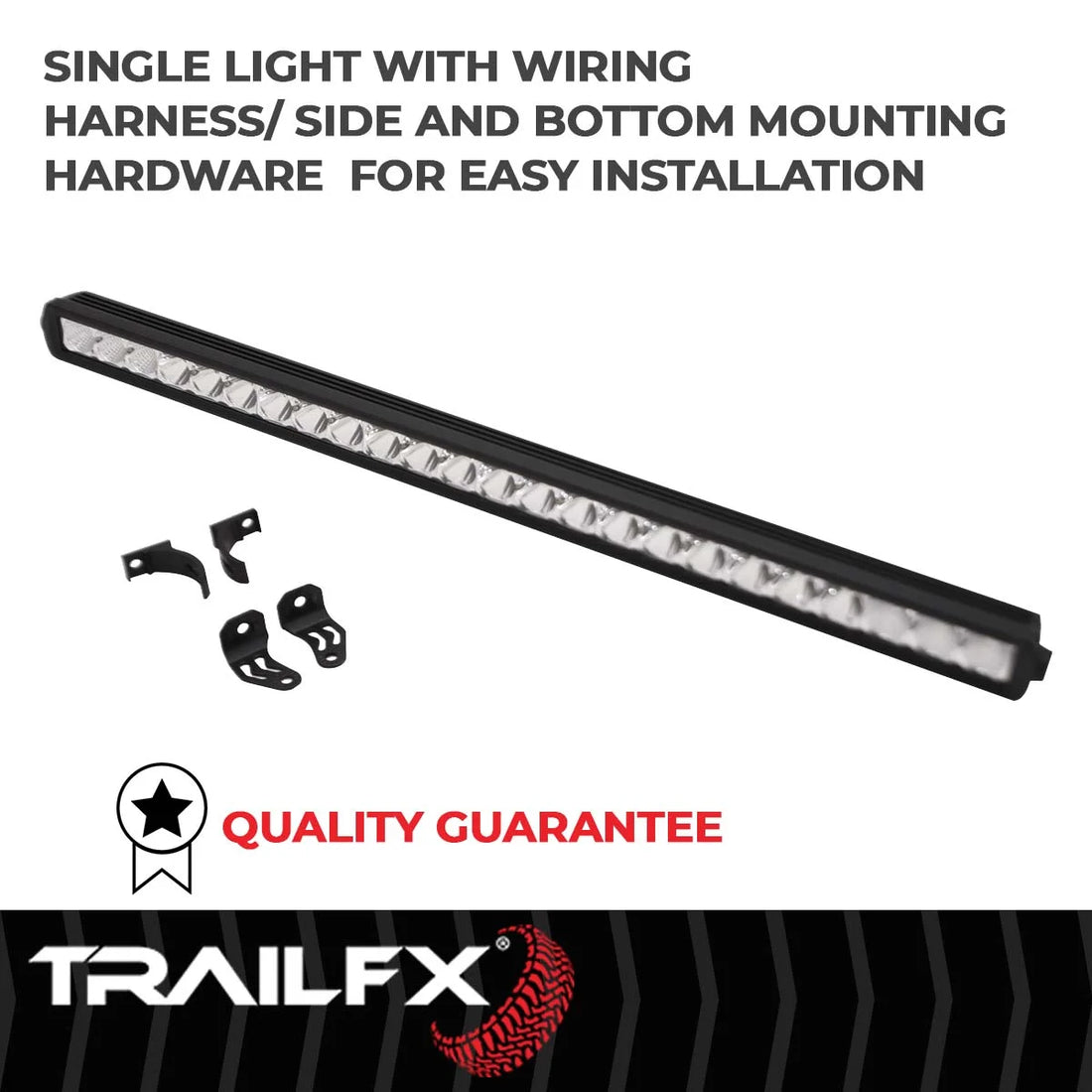 TrailFX Single Light W/Wrng Hrns 30SRSCM - Additional View 6