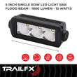 Load image into Gallery viewer, TrailFX Single Light With Wiring Harness 5SRSF - Side View