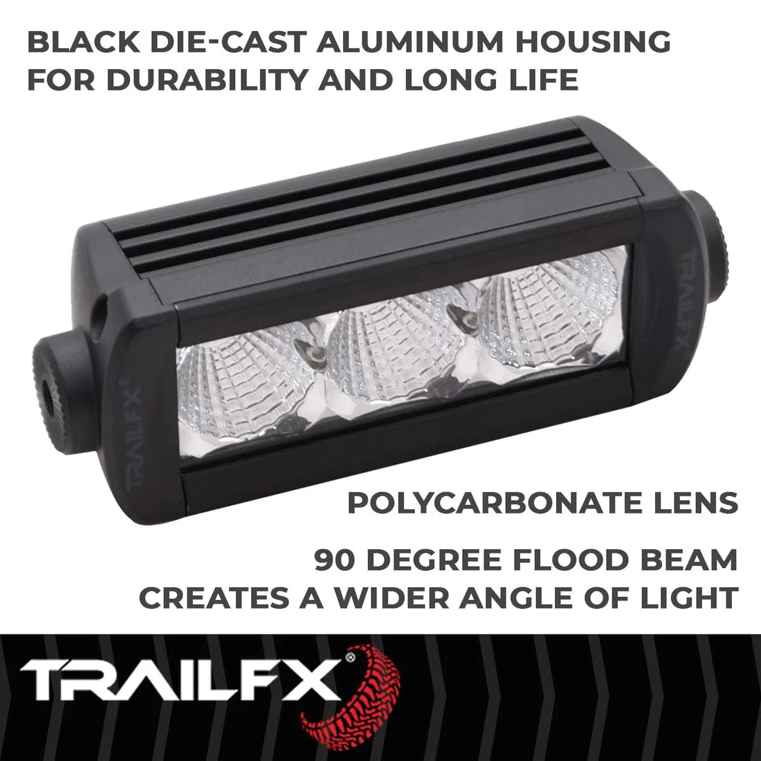 TrailFX Single Light With Wiring Harness 5SRSF - Installation View