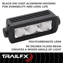 Load image into Gallery viewer, TrailFX Single Light With Wiring Harness 5SRSF - Installation View