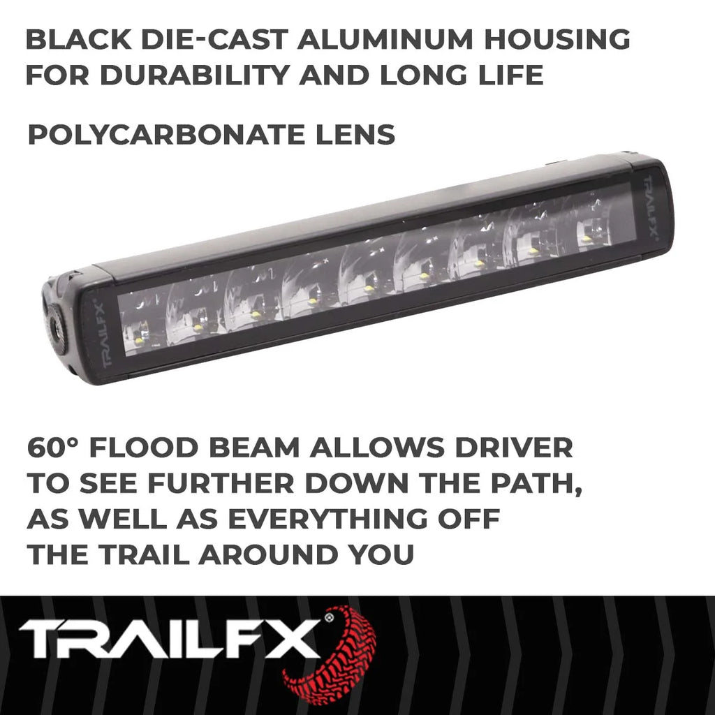 TrailFX Single Light With Wiring Hrns/ Btm Mnt Bkt 10SRSCMB - Installation View