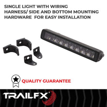 Load image into Gallery viewer, TrailFX Single Light With Wiring Hrns/ Btm Mnt Bkt 10SRSCMB - Additional View 6