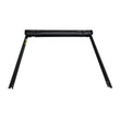 Load image into Gallery viewer, TrailFX Soft Roll-Up Velcro (R) Lockable With Tailgate Lock Black Vinyl With Alum Rails TFX1210 - Front View