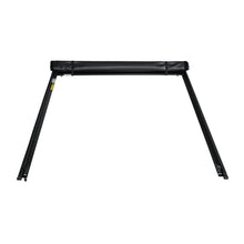 Load image into Gallery viewer, TrailFX Soft Roll-Up Velcro (R) Lockable With Tailgate Lock Black Vinyl With Alum Rails TFX2206 - Front View