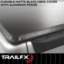 Load image into Gallery viewer, TrailFX Soft Tri-Fold Non-Lockable Black Vinyl With Aluminum Rails TFX2009 - Additional View 8