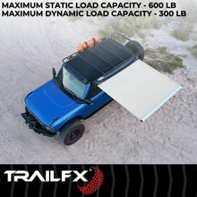 Load image into Gallery viewer, TrailFX Textured Black Powder Coat BR015T - Installation View