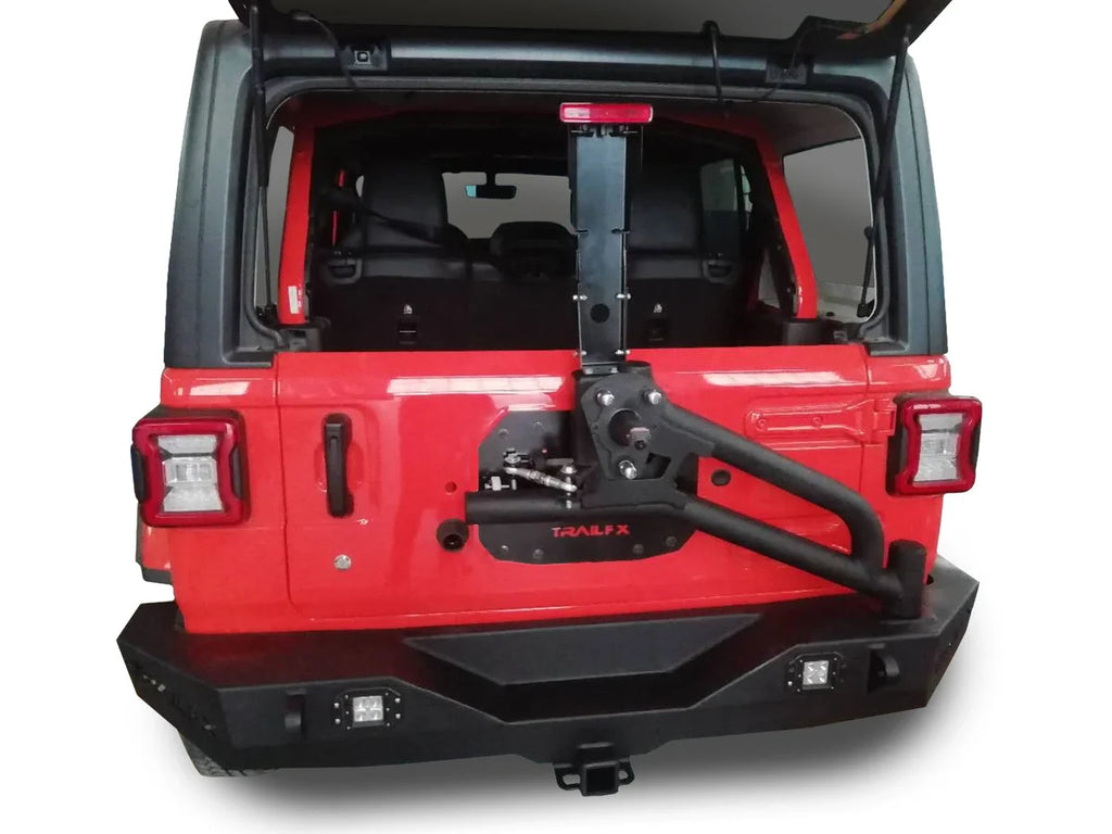 TrailFX Textured Black Powder Coated Steel JL03T - Main Product View