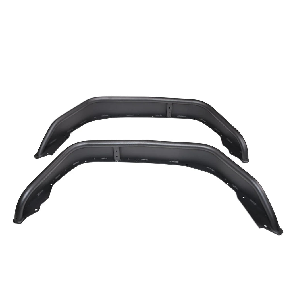 TrailFX Textured blk powder coatd stl construction. Flt styl flare with 5.5" tire covrag JL010RF - Additional View 5