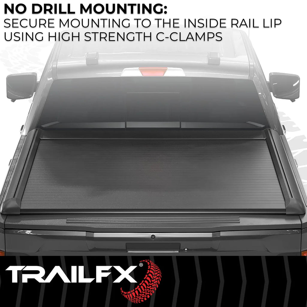 TrailFX Trail FX Tonneau Cover TFX6002, Manual Retractable,Key Lockable TFX6002 - Additional View 9
