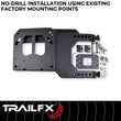 Load image into Gallery viewer, TrailFX Used With Factory Spare Tire Carrier BR010T - Back View