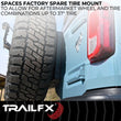 Load image into Gallery viewer, TrailFX Used With Factory Spare Tire Carrier BR010T - Additional View 7