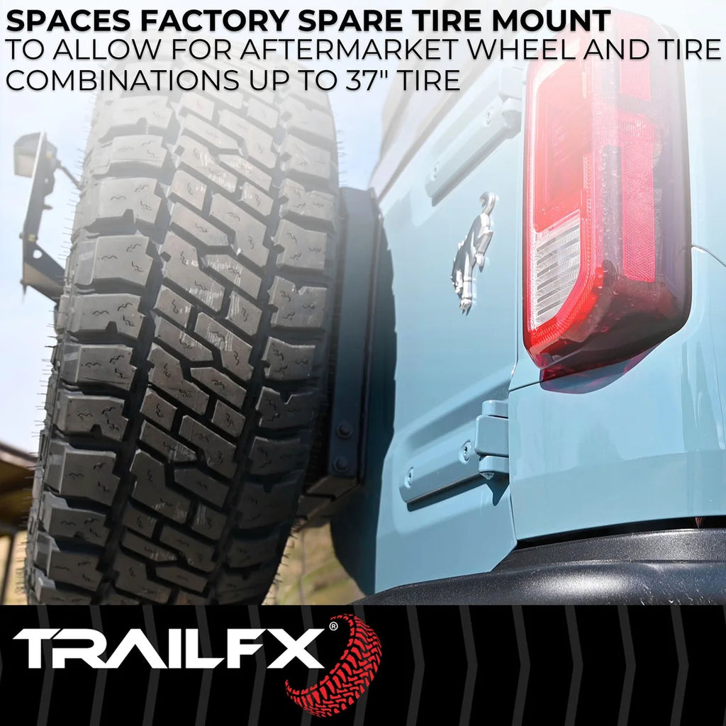 TrailFX Used With Factory Spare Tire Carrier BR010T - Additional View 7