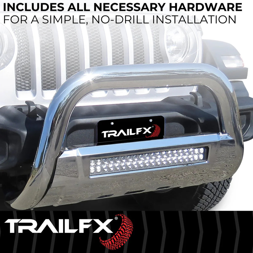 TrailFX With 20 Inch Double Row Light Bar B1613SKIT - Kit Contents