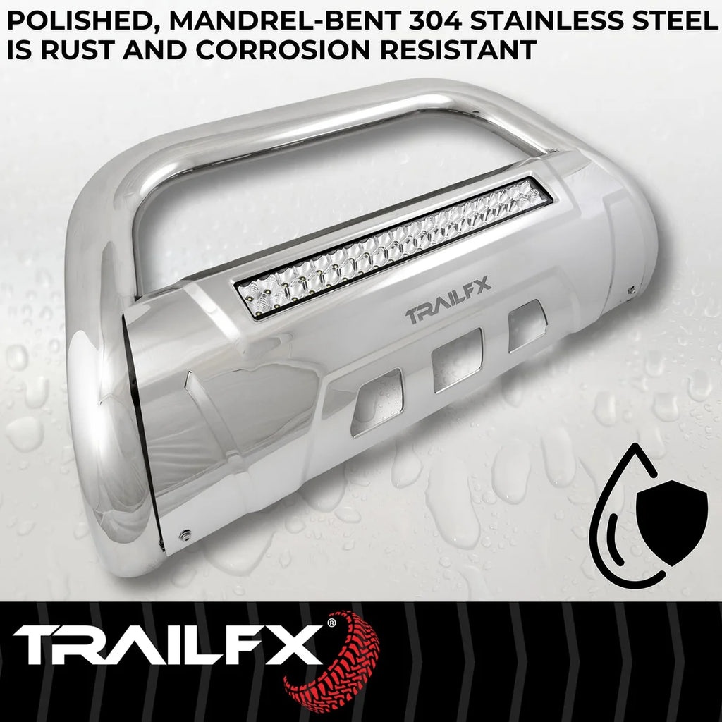 TrailFX With 20 Inch Double Row Light Bar B1613SKIT - Kit Contents