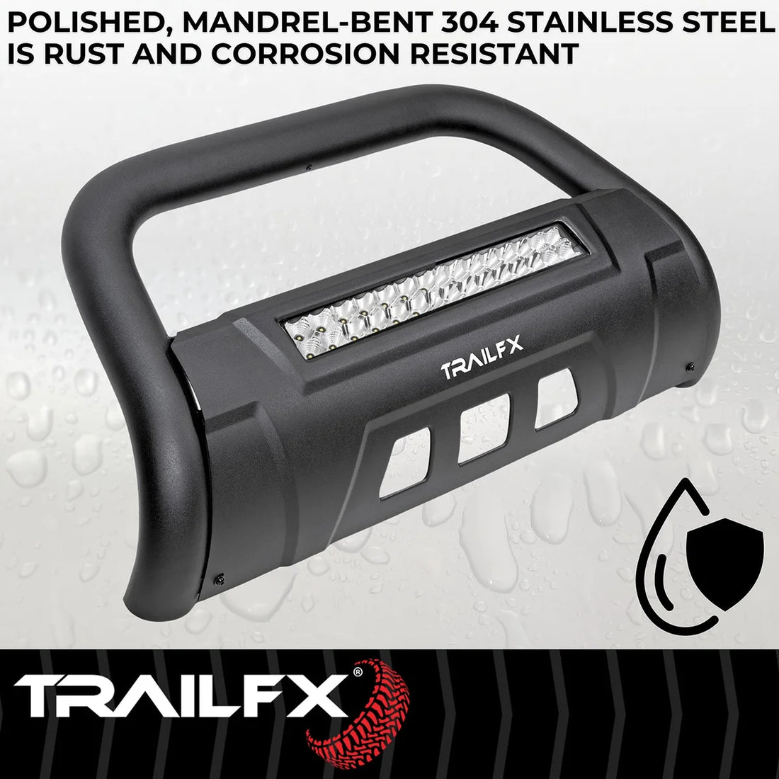 TrailFX With 20 Inch Double Row Light Bar B1613TKIT - Kit Contents
