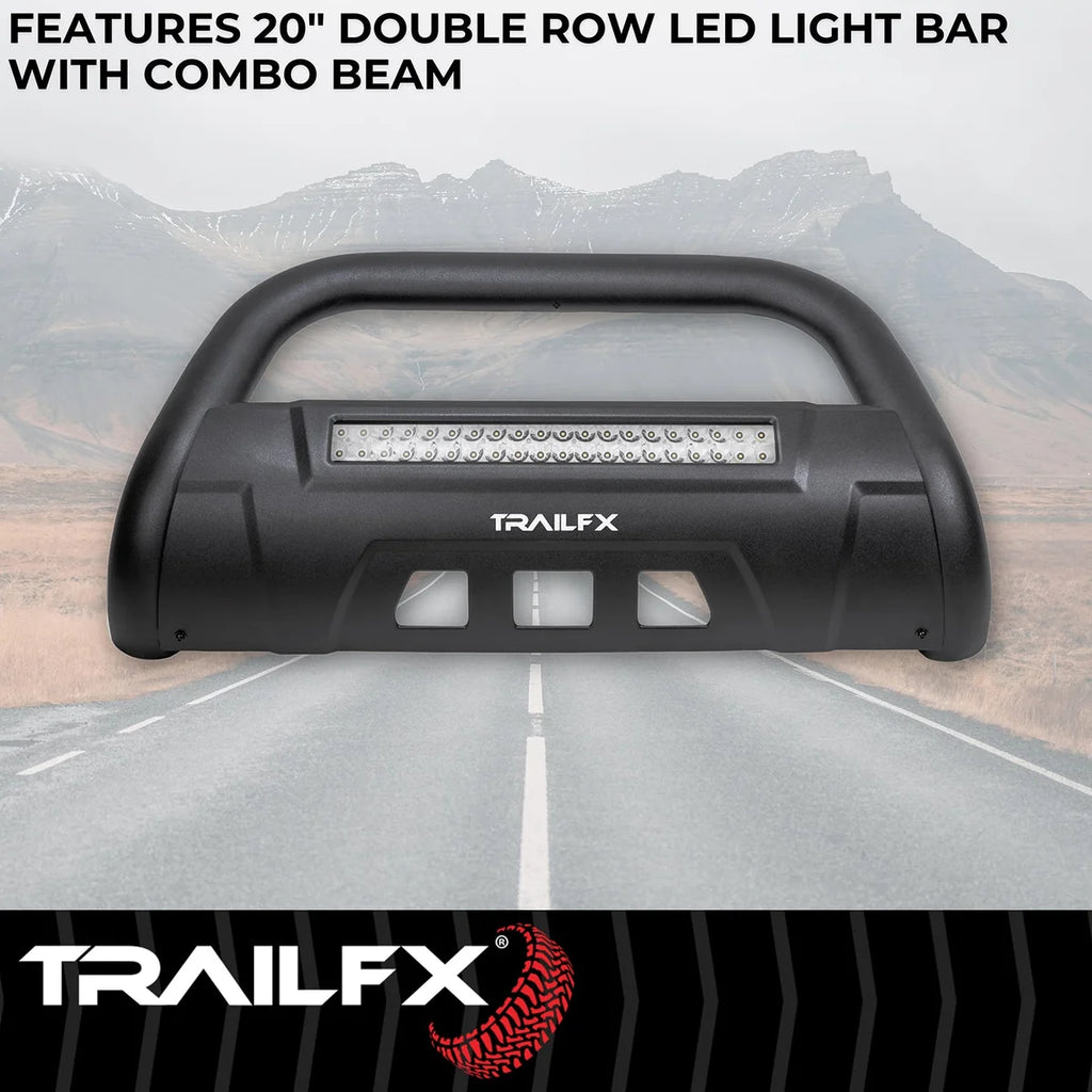 TrailFX With 20 Inch Double Row Light Bar B1613TKIT - Kit Contents