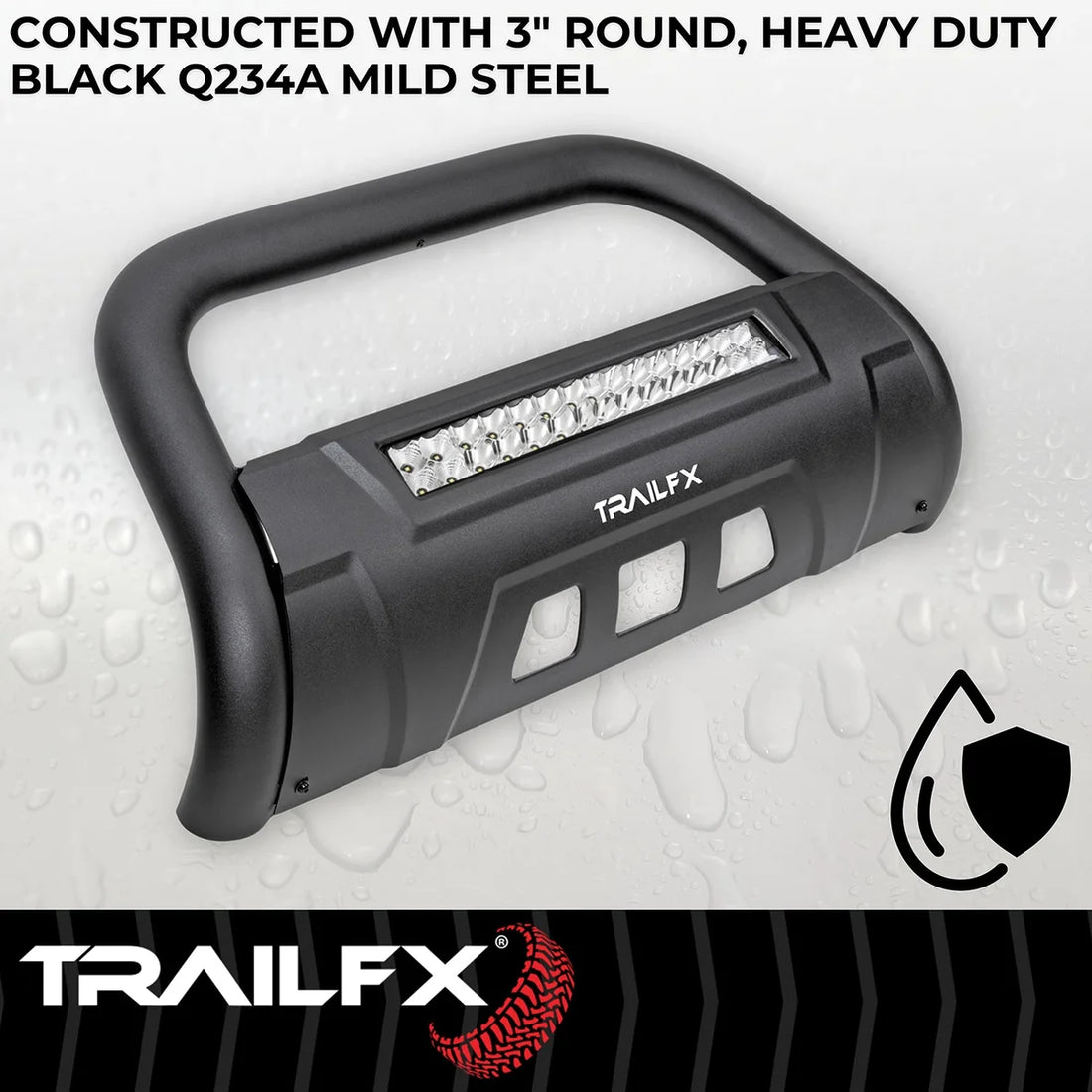 TrailFX With 20 Inch Double Row Light Bar B1614TKIT - Kit Contents