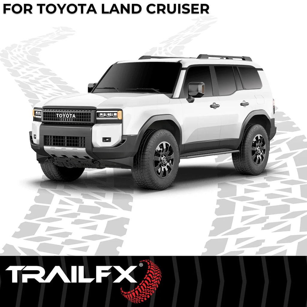 TrailFX With 6-1/2 Inch Wide Step Area, Rocker Panel Mount AL6020B - Side View