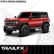 Load image into Gallery viewer, TrailFX With One Step Area Per Bar BR012T - Side View