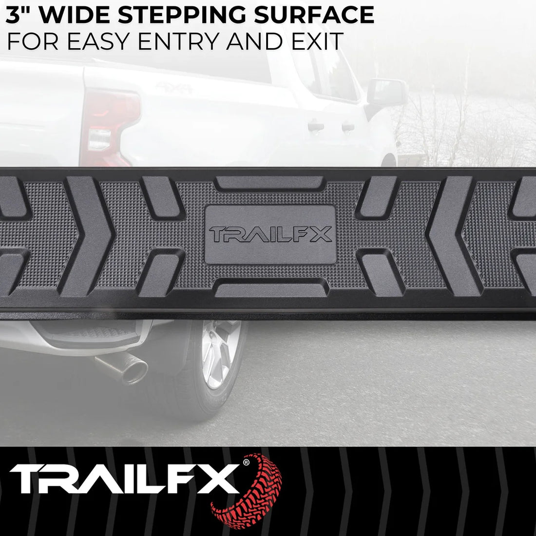 TrailFX With Plastic Bracket Covers AL4001B - Installation View