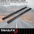 Load image into Gallery viewer, TrailFX With Plastic Bracket Covers AL4004B - Side View