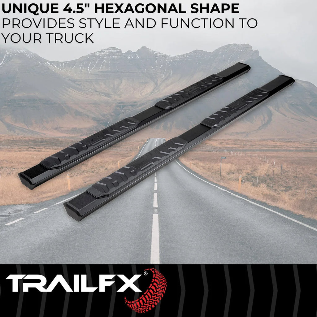 TrailFX With Plastic Bracket Covers AL4006B - Back View