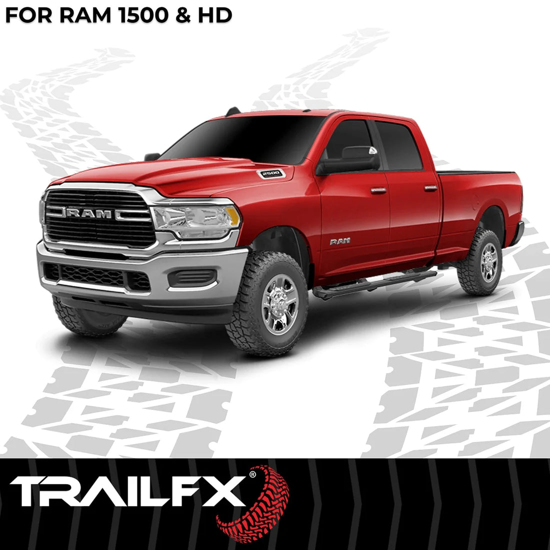 TrailFX With Plastic Bracket Covers AL4009B - Additional View 6