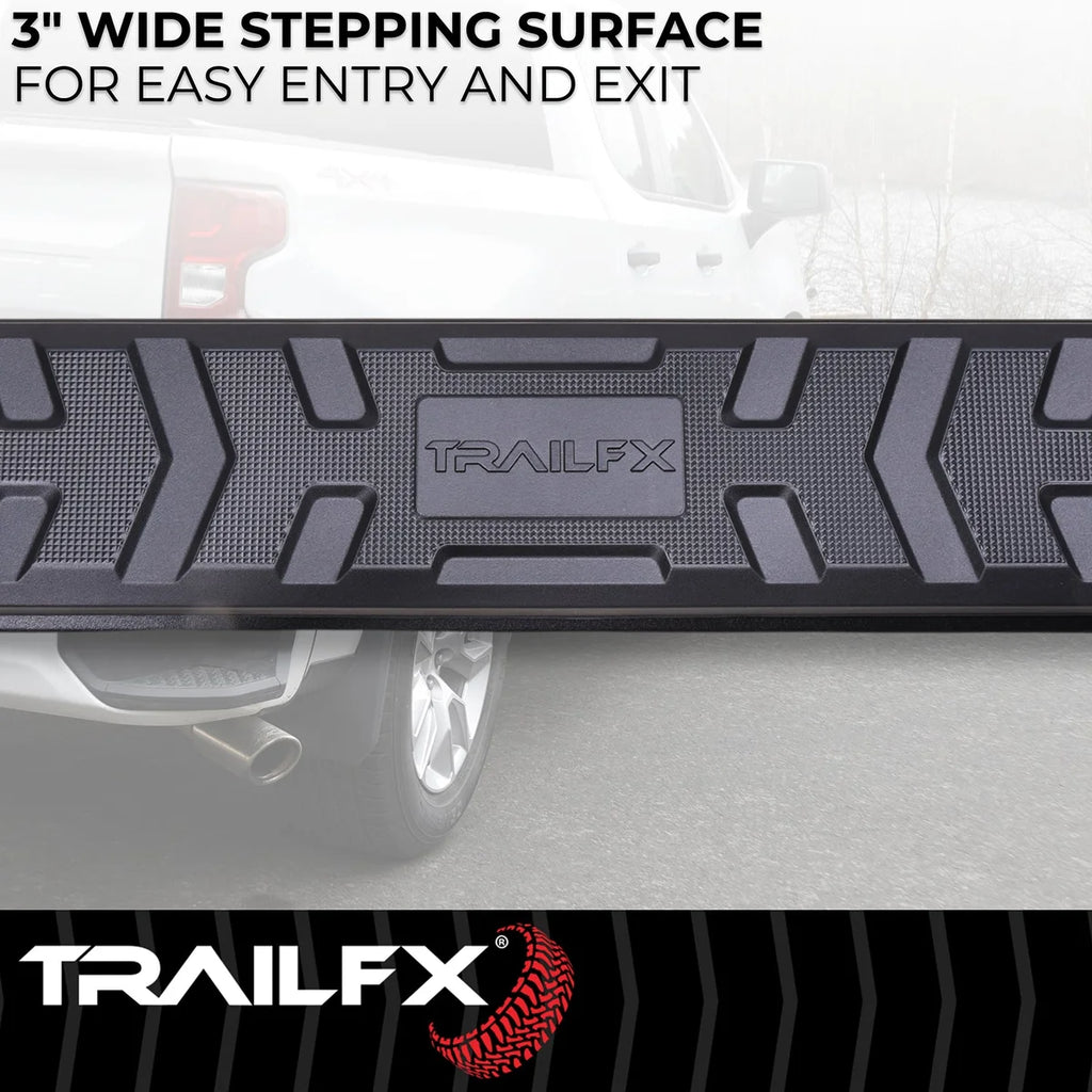 TrailFX With Plastic Bracket Covers AL4016B - Back View