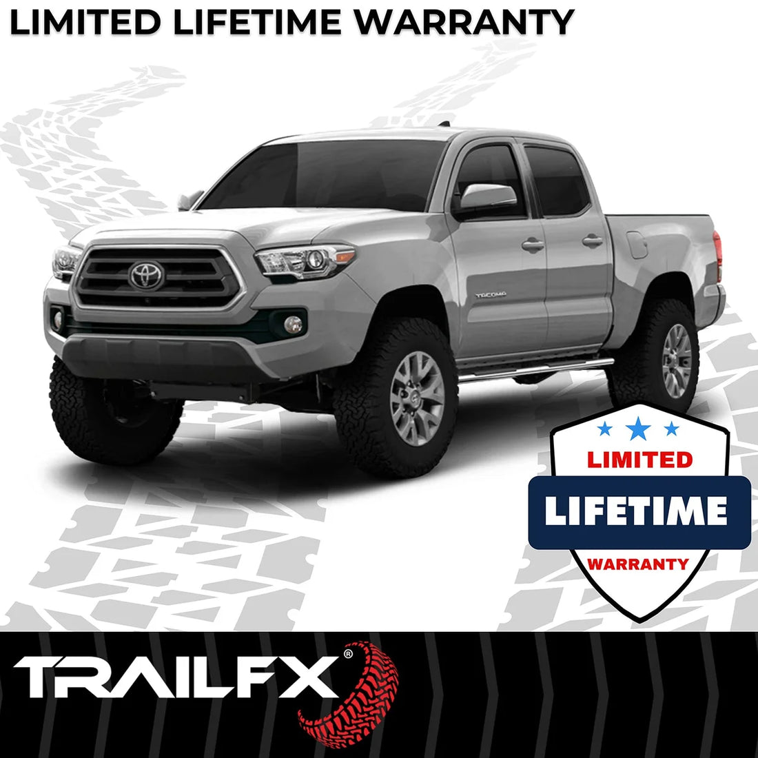 TrailFX With Plastic End Caps A4023S - Side View