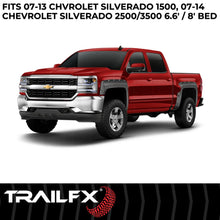 Load image into Gallery viewer, TrailFX With Polished Stainless And Black Steel Rivets/ Stainless Hardware Kit TFC3001S - Installation View