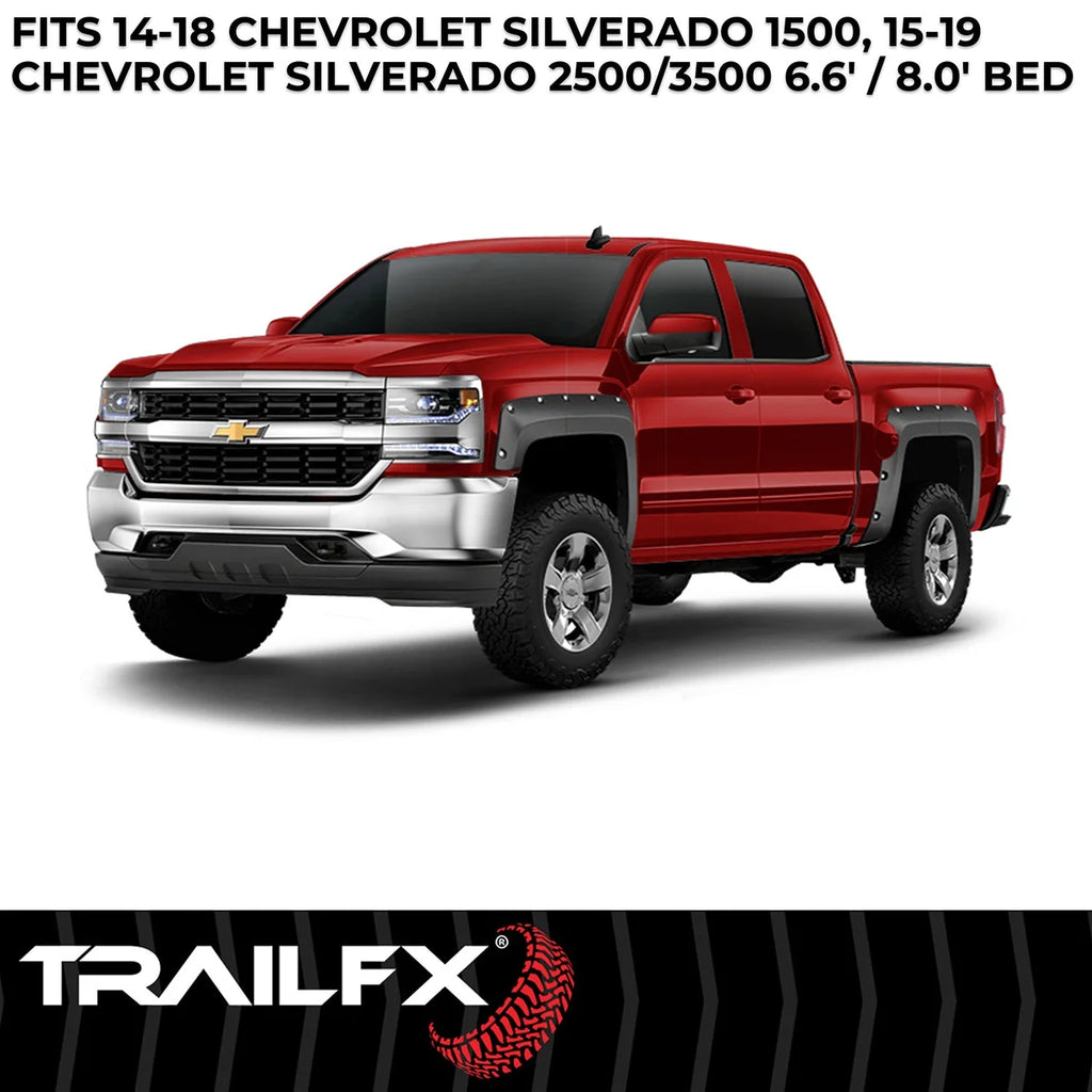 TrailFX With Polished Stainless And Black Steel Rivets/ Stainless Hardware Kit TFC3002S - Installation View