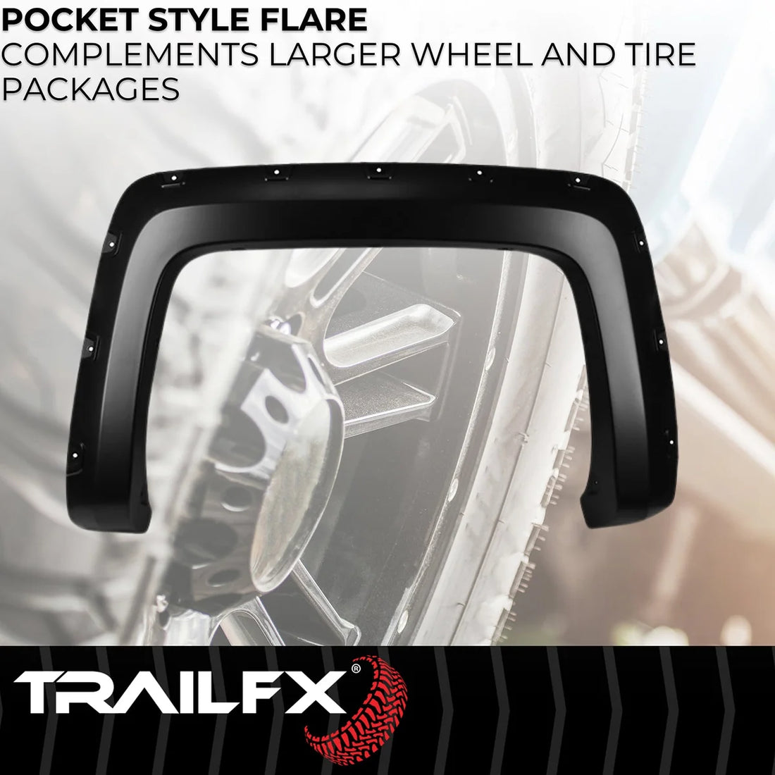 TrailFX With Polished Stainless And Black Steel Rivets/ Stainless Hardware Kit TFC3002S - Additional View 5