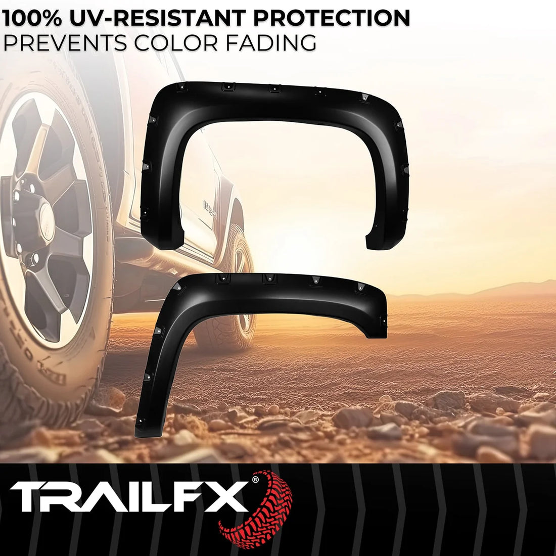 TrailFX With Polished Stainless And Black Steel Rivets/ Stainless Hardware Kit TFC3003S - Additional View 6