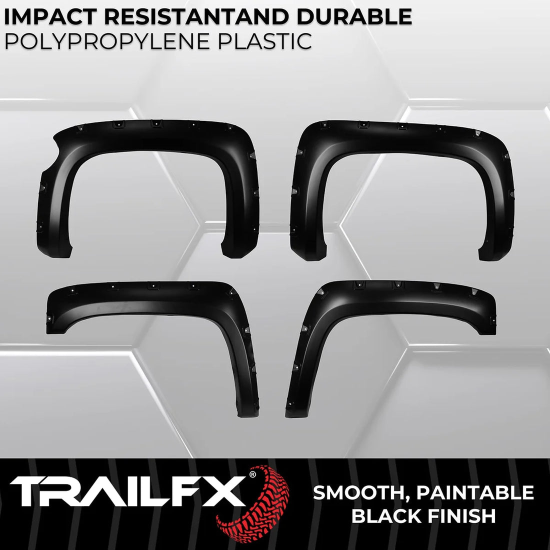 TrailFX With Polished Stainless And Black Steel Rivets/ Stainless Hardware Kit TFC3003S - Additional View 7