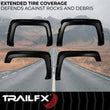 Load image into Gallery viewer, TrailFX With Polished Stainless And Black Steel Rivets/ Stainless Hardware Kit TFC3004S - Side View