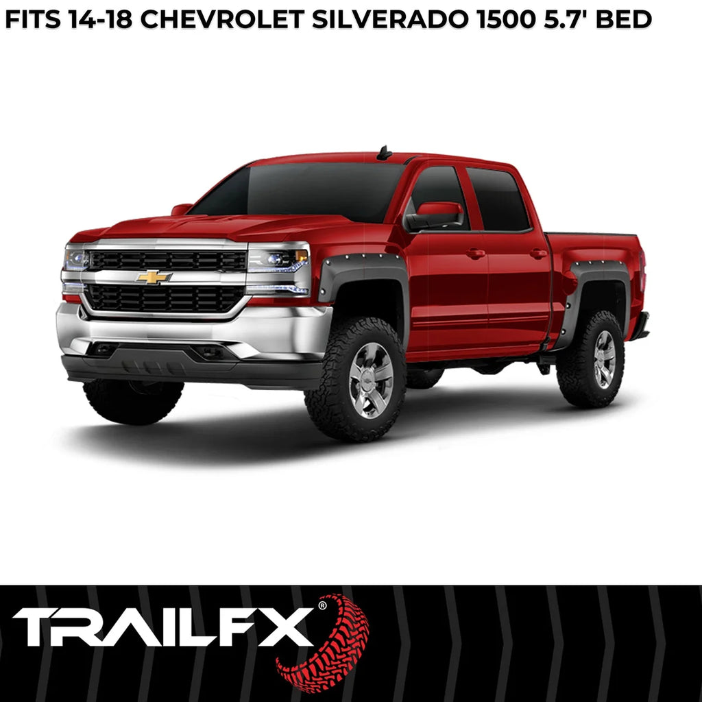 TrailFX With Polished Stainless And Black Steel Rivets/ Stainless Hardware Kit TFC3004S - Installation View