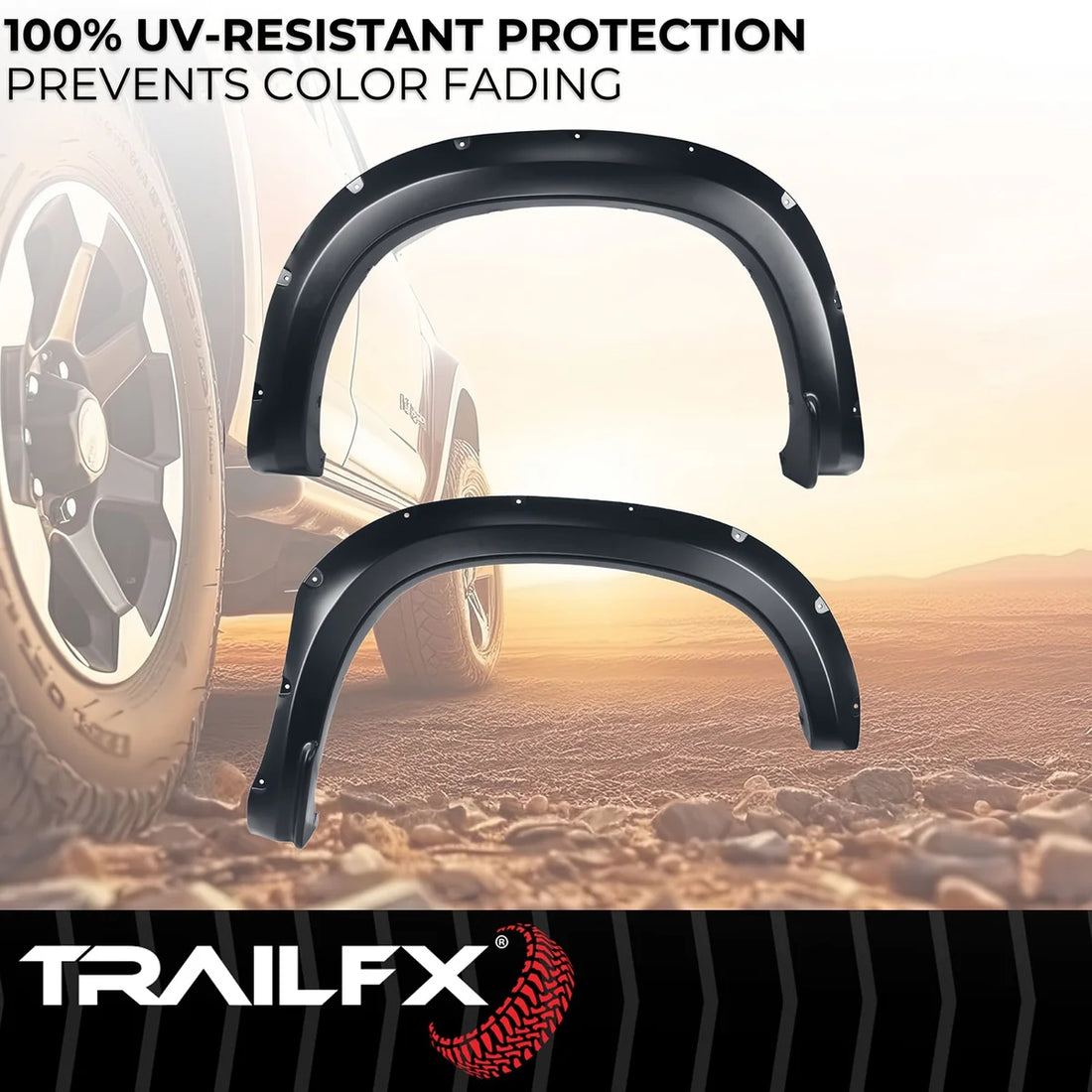 TrailFX With Polished Stainless And Black Steel Rivets/ Stainless Hardware Kit TFC3005S - Additional View 6