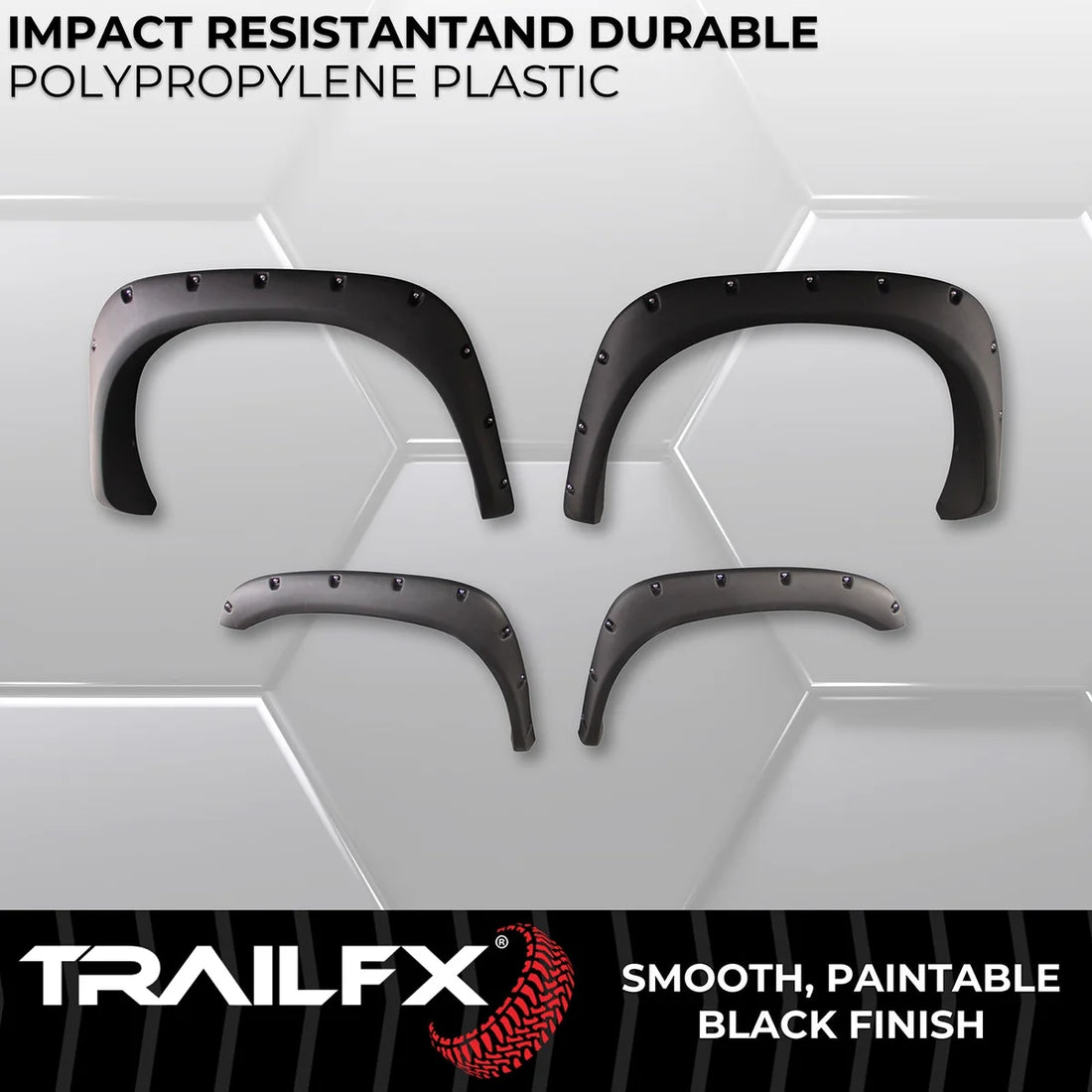 TrailFX With Polished Stainless And Black Steel Rivets/ Stainless Hardware Kit TFD3001S - Additional View 6