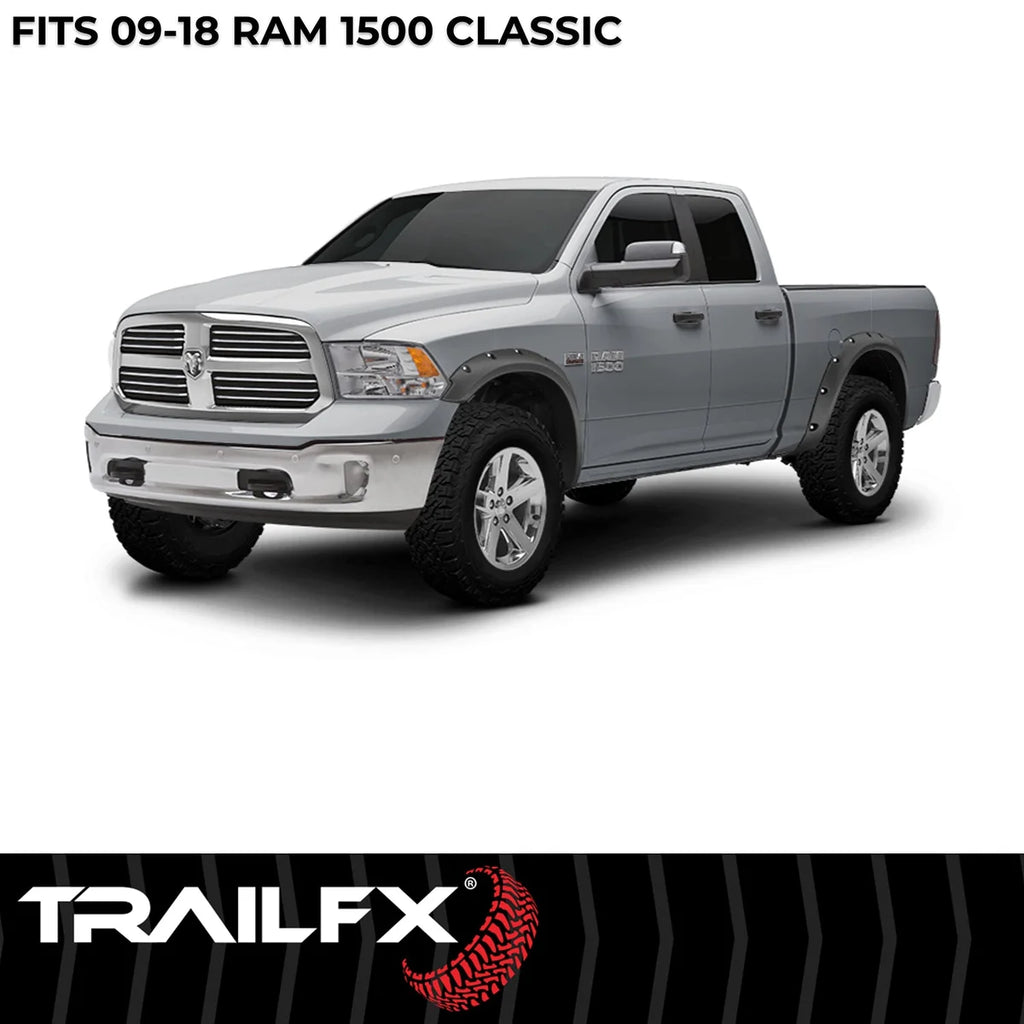 TrailFX With Polished Stainless And Black Steel Rivets/ Stainless Hardware Kit TFD3002S - Installation View
