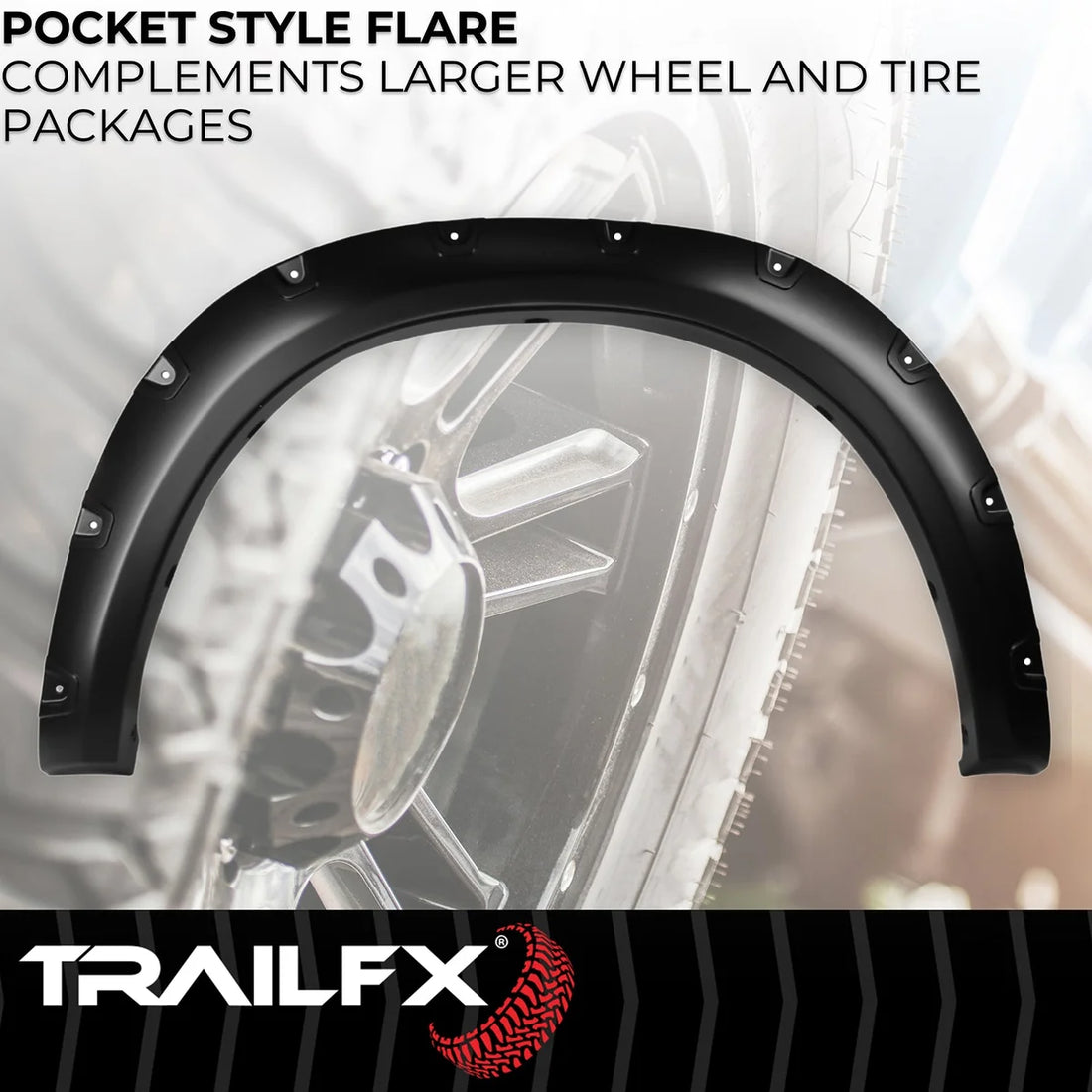 TrailFX With Polished Stainless And Black Steel Rivets/ Stainless Hardware Kit TFD3002S - Additional View 5