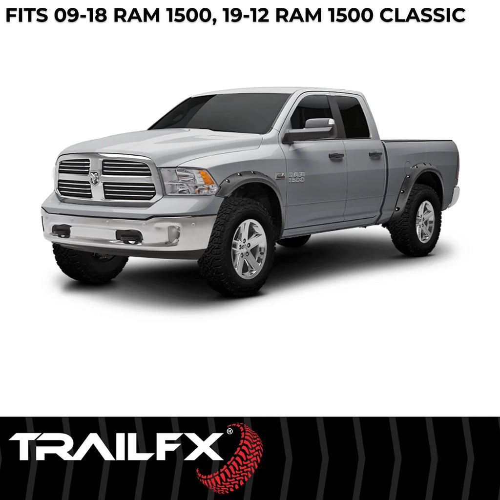 TrailFX With Polished Stainless And Black Steel Rivets/ Stainless Hardware Kit TFD3002T - Installation View