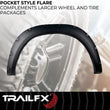 Load image into Gallery viewer, TrailFX With Polished Stainless And Black Steel Rivets/ Stainless Hardware Kit TFD3002T - Additional View 5