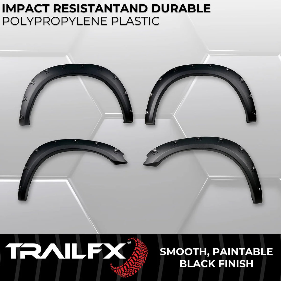 TrailFX With Polished Stainless And Black Steel Rivets/ Stainless Hardware Kit TFD3002T - Additional View 7