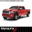 Load image into Gallery viewer, TrailFX With Polished Stainless And Black Steel Rivets/ Stainless Hardware Kit TFD3004T - Installation View